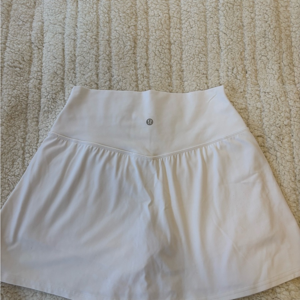 Lululemon White Align high-rise skirt